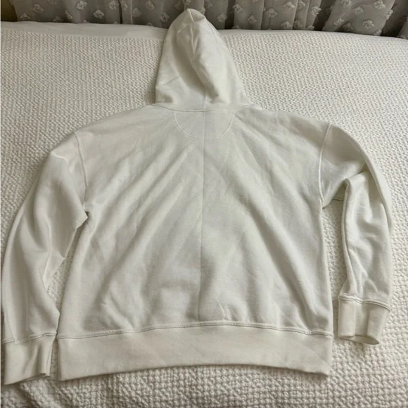 NWT CHAMPION White Hoodie w/ logo - Picture 5 of 5